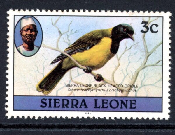Sierra Leone 465 MNH 1980 3c multi Birds