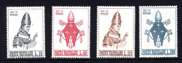 Vatican City 365-368 MNH 1963 Pope Paul VI