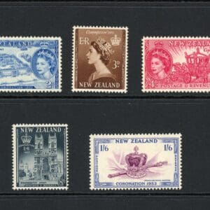New Zealand 280-284 MNH 1953 Coronation