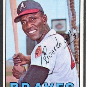 Topps 1967 #35 Rico Carty OF Atlanta Excellent Condition