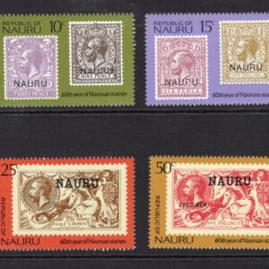 Nauru 138-141 MNH 1976 Stamps