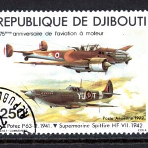 Djibouti C124-C126 CTO 1979 Aircraft