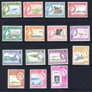 Virgin Islands 144-158 MH 1964